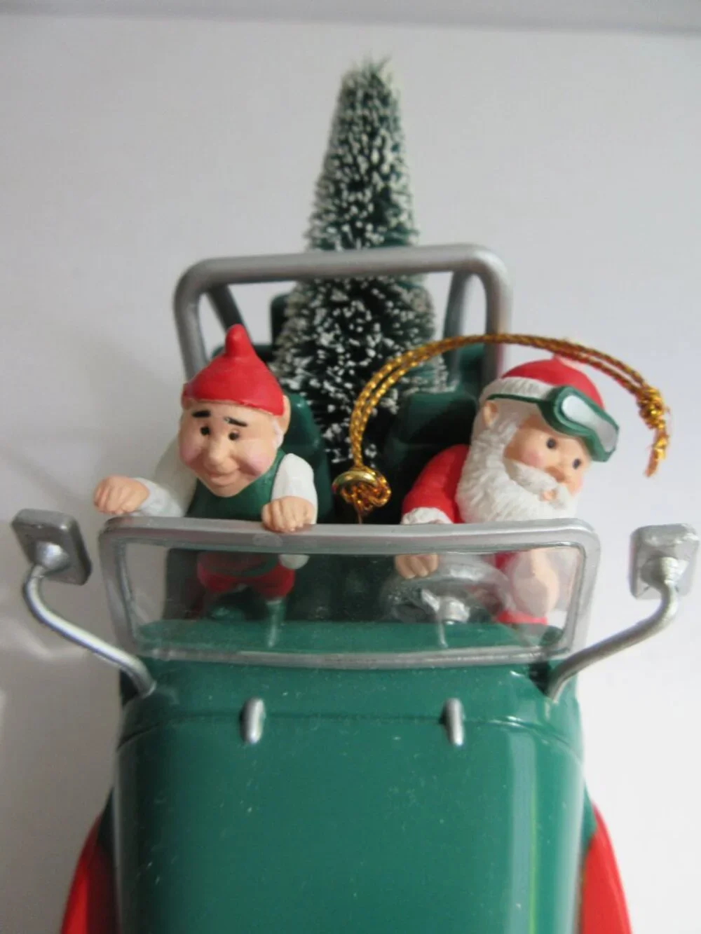 Christmas Charmers Four Wheel Santa First Edition 1992 NEW in Box Natl Rennoc